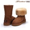 莱客优品 女子中筒雪地靴澳洲绵羊皮毛一体 真皮真毛UGG5825 五色